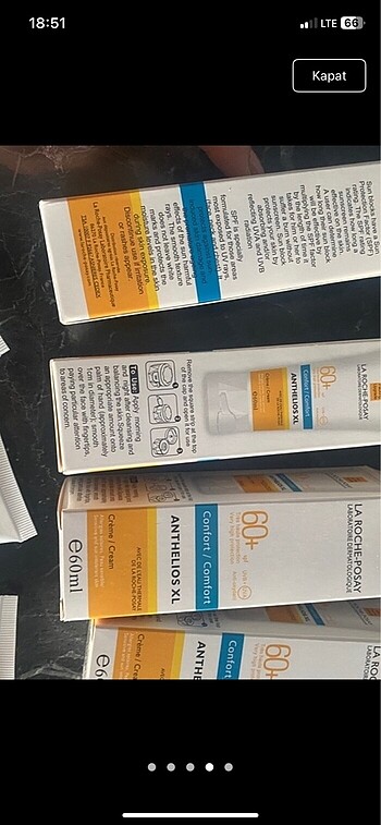Beden Renk La Roche Posay 5 adet