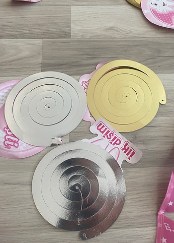 Pembe Diş Buğdayı Parti Süsleri - Görsel 6