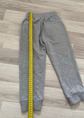 Kız Çocuk Gri Rahat Kesim Eşofman Altı - Görsel 7