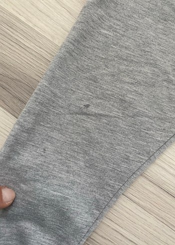 Kız Çocuk Gri Rahat Kesim Eşofman Altı - Görsel 2