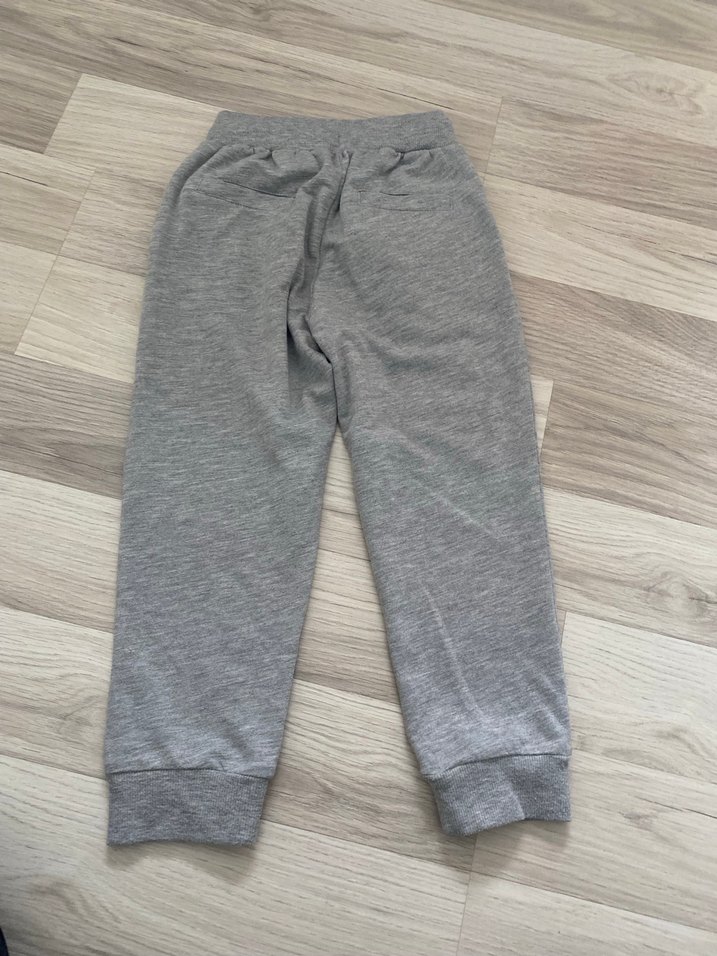 Kız Çocuk Gri Rahat Kesim Eşofman Altı - Görsel 5