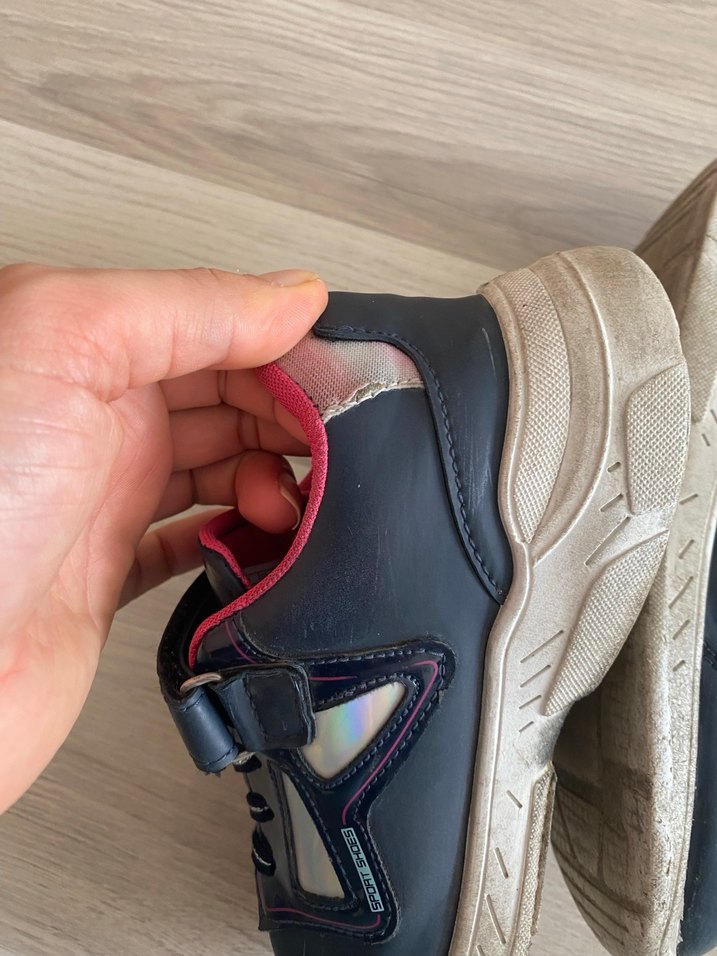 Mavi kız Çocuk Spor Ayakkabı - Görsel 4