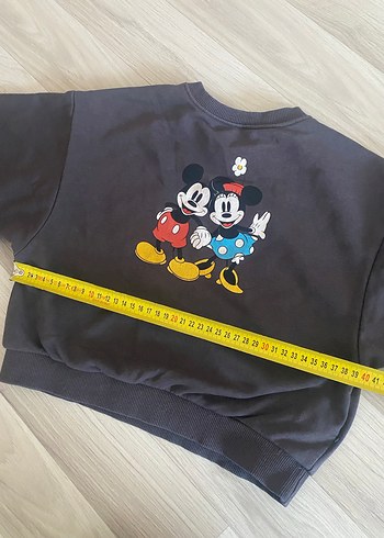 Mickey Baskılı kız çocuk Sweatshirt - Görsel 9