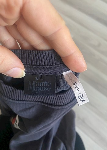 Mickey Baskılı kız çocuk Sweatshirt - Görsel 6