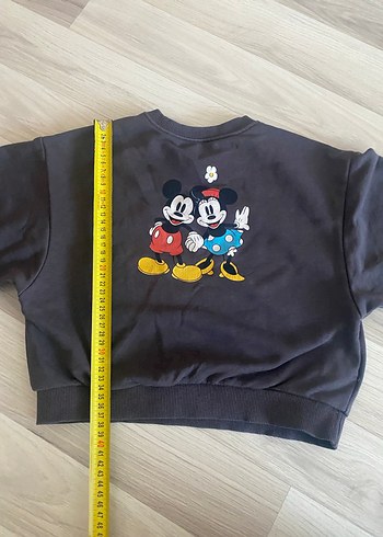 Mickey Baskılı kız çocuk Sweatshirt - Görsel 8