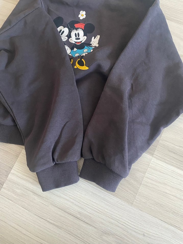 Mickey Baskılı kız çocuk Sweatshirt - Görsel 4