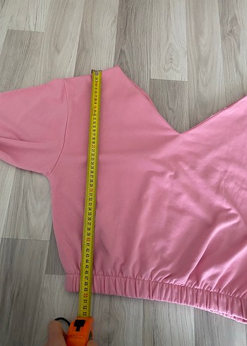 Pembe bayan sweatshirt - Görsel 9