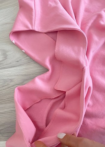 Pembe bayan sweatshirt - Görsel 6