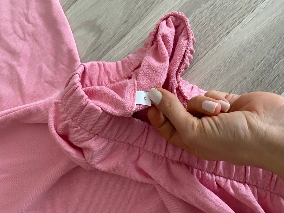 Pembe bayan sweatshirt - Görsel 5