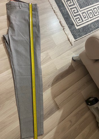 Diğer Gri Regular Fit Erkek Ofis Pantolonu