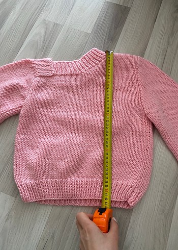 Pembe  kız çocuk kazak - Görsel 7