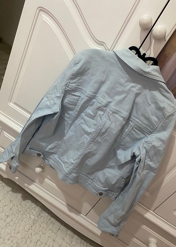 xxl Beden mavi Renk Düğmeli Mavi Denim Ceket