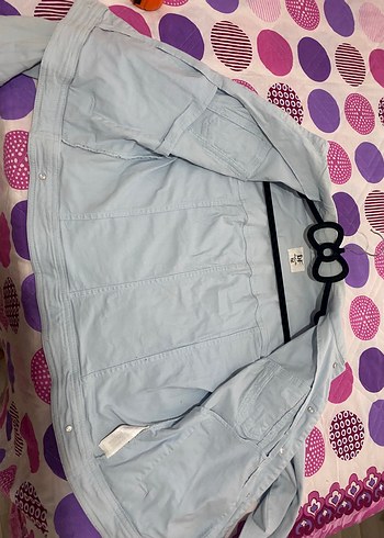 xxl Beden Düğmeli Mavi Denim Ceket