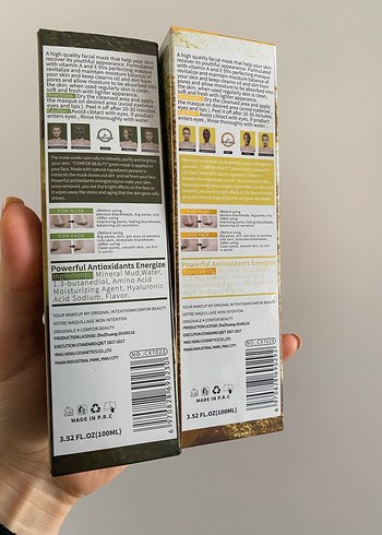 24K Altın ve Avokado Soyulabilir Maske tane fiyatı - Görsel 2