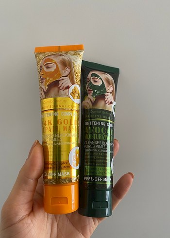 24K Altın ve Avokado Soyulabilir Maske tane fiyatı - Görsel 3