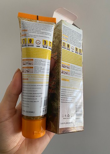 24K Altın Onarıcı Soyulabilir Maske - Görsel 2