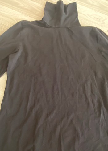 Diğer Siyah Boğazlı Kadın Sweatshirt