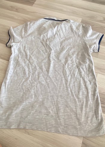 LC Waikiki Gri Polo Tişört, Kısa Kollu, Düğmeli