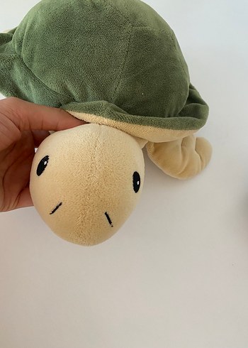 Beden Yeşil Kabuklu Peluş Kaplumbağa Oyuncak