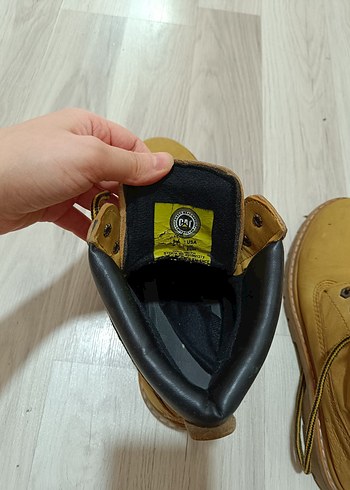 CAT Kahverengi Süet Kadın Bot - Görsel 2