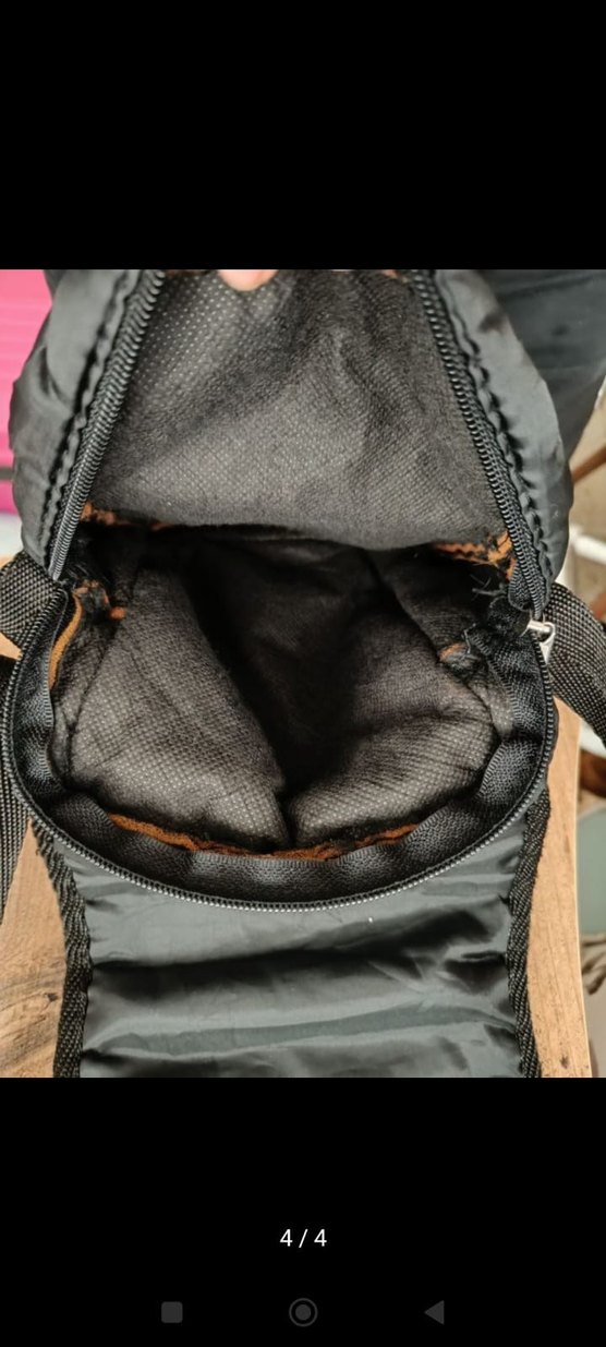 Siyah Fermuarlı Kadın Çapraz Çanta - Görsel 2