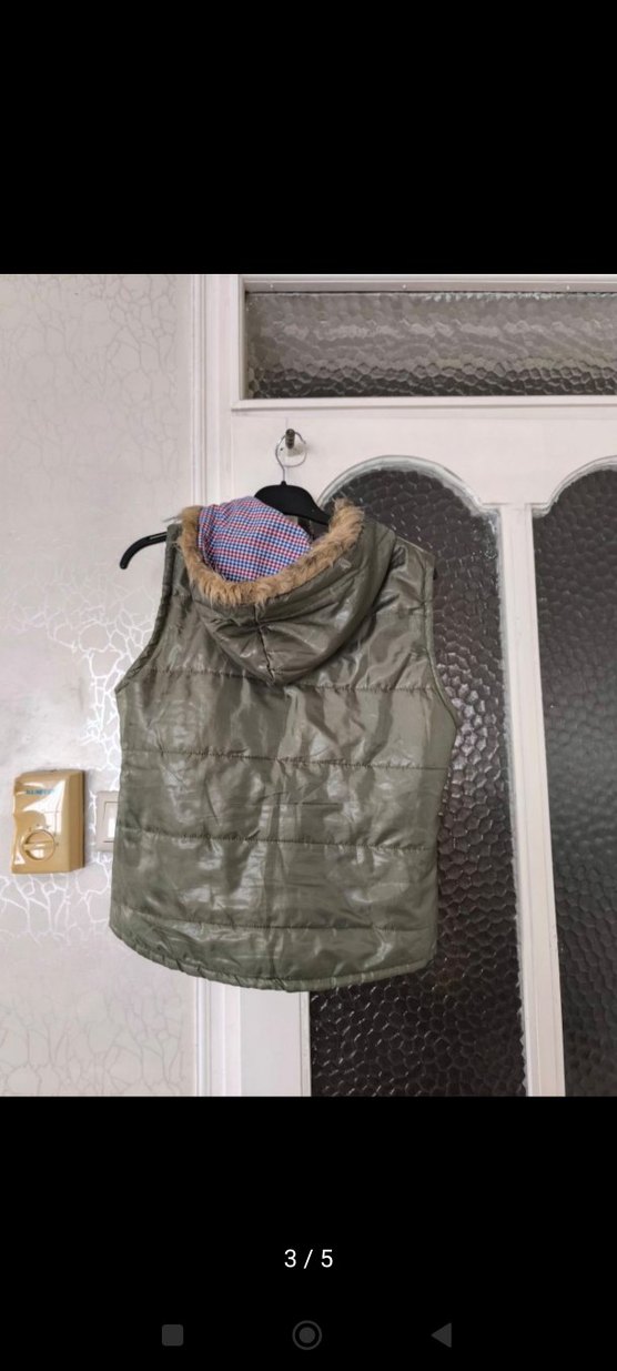 Kapüşonlu Kadın Yelek - Görsel 2