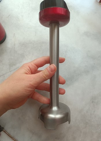 Kırmızı Renkli Blender ve Doğrayıcı - Görsel 6