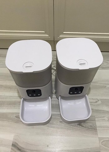 Beyaz Otomatik kedi mama kabı - Görsel 5