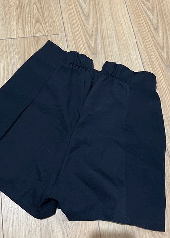 32 Beden Siyah Pilili Mini Gotik Kadın Etek