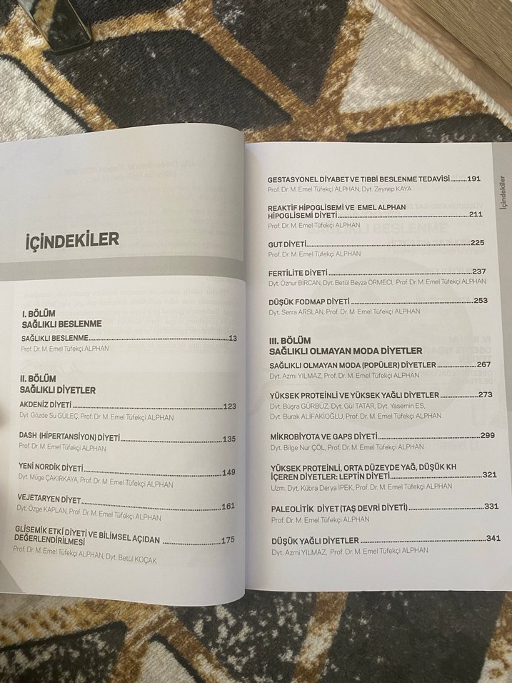 Diyetler & Gerçekler - Prof. Dr. M. Emel Tüfekçi Alphan - Görsel 3