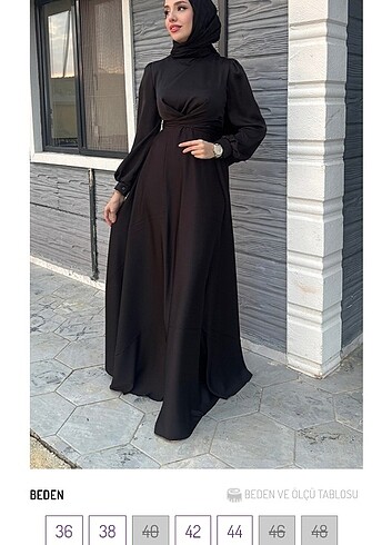 Abiye siyah 