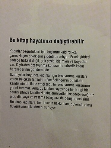 Beden Hayır hayır demektir.kişisel gelişim kitabı