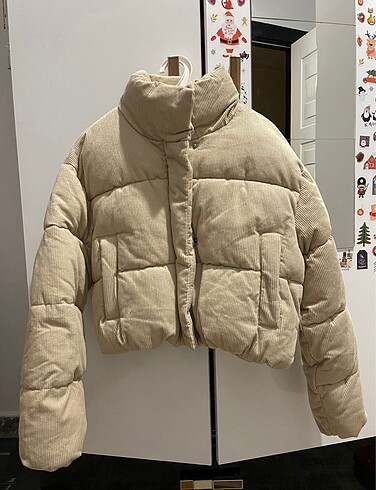 Pull & Bear Fitilli Şişme Mont