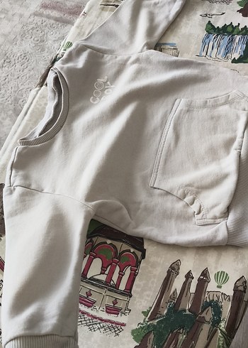 Gri Erkek Çocuk Sweatshirt - Görsel 2