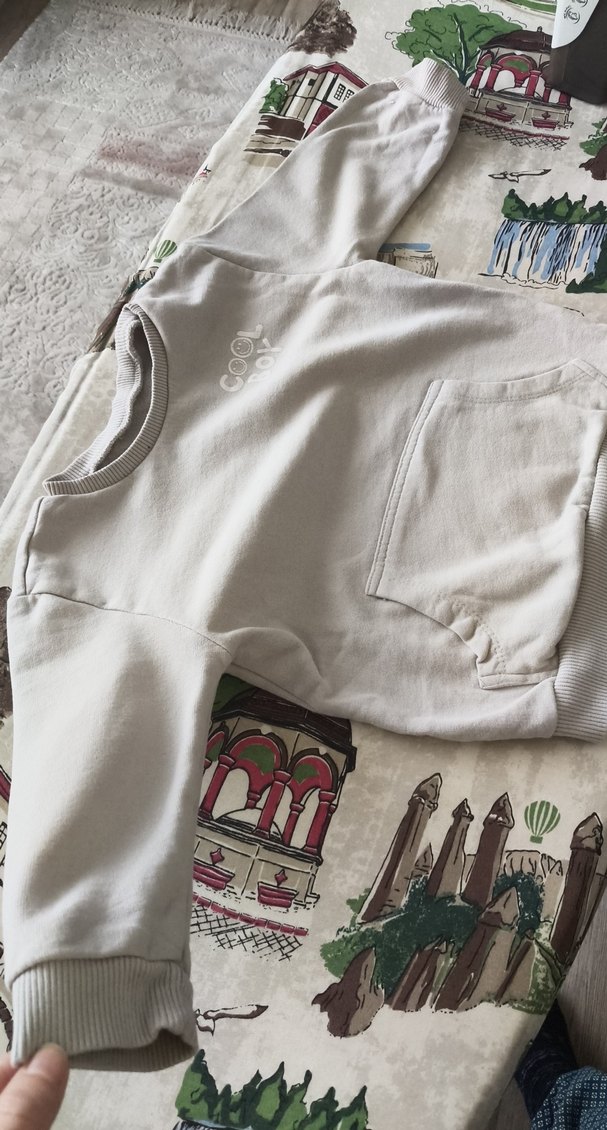 Gri Erkek Çocuk Sweatshirt - Görsel 2