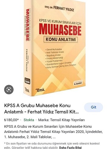 Kpss muhasebe Ferhat Yıldız 