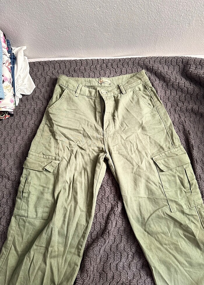 Kargo haki jean - Görsel 2