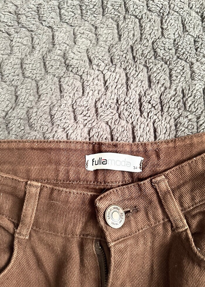 Kargo kahverengi pantolon - Görsel 3