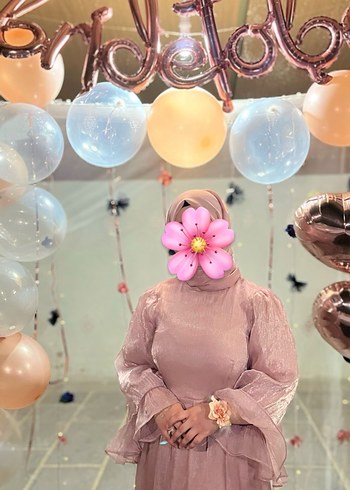 Pembe abiye - Görsel 2