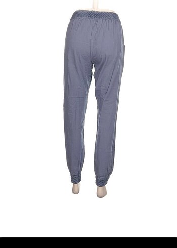 Gri Kadın Rahat Kesim Midi Pantolon - Görsel 3