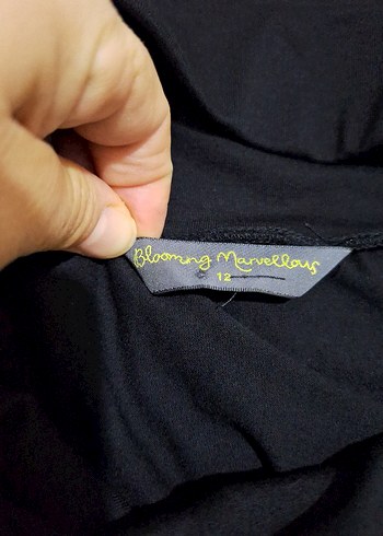 Siyah Midi Hamile Eteği - Görsel 5