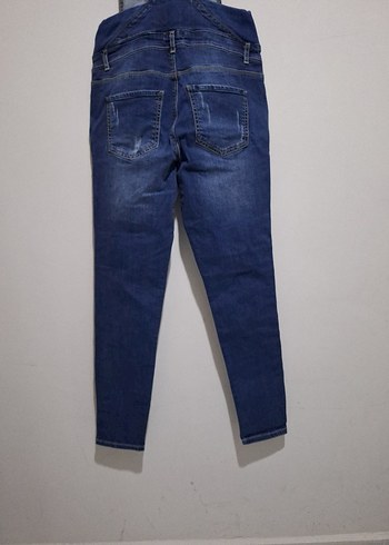 Hamile Denim Tulum - Görsel 6