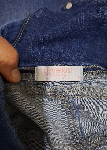 Hamile Denim Tulum - Görsel 8