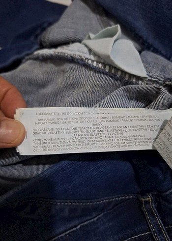 Hamile Denim Tulum - Görsel 9