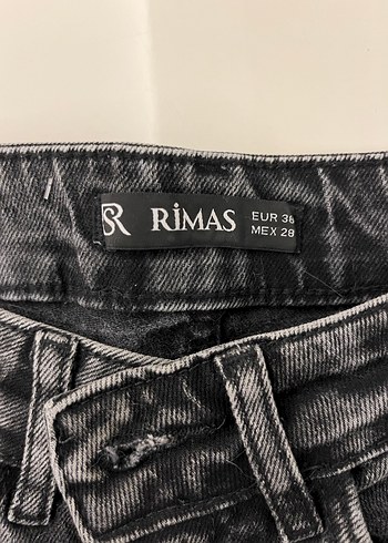 Gri Denim Kadın Regular Fit Pantolon - Görsel 2