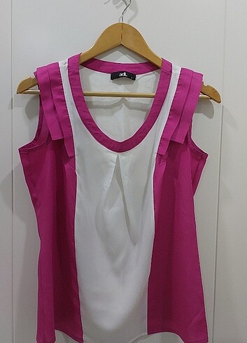 Adl Pembe Kolsuz Bluz S -M