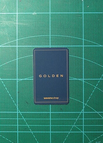  Jungkook Golden - WVG Photo Card -2