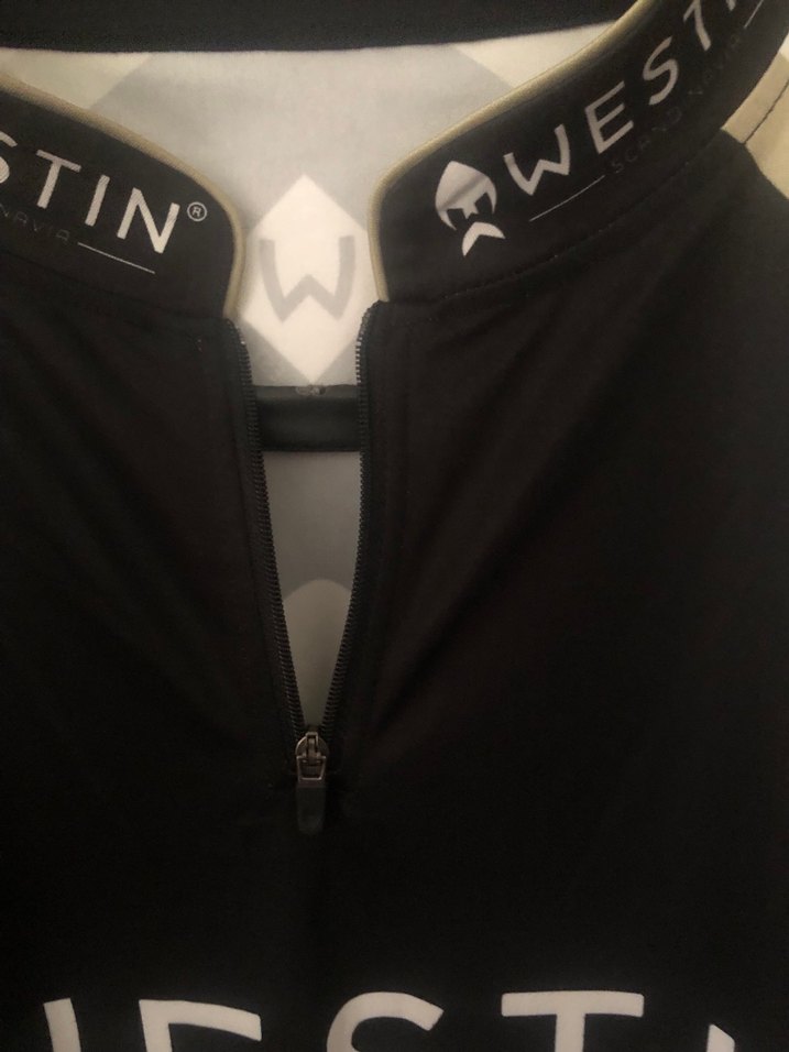 Siyah Fermuarlı Uzun Kollu Erkek Bisiklet Forması - Görsel 4