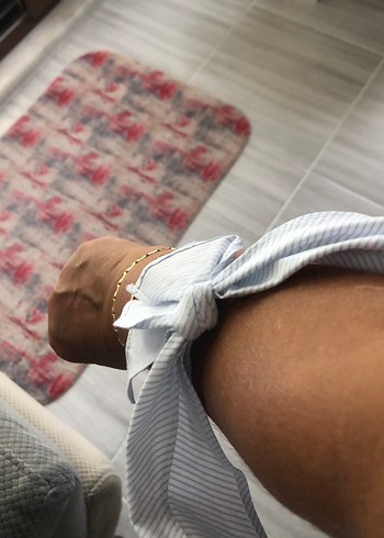 42 Beden mavi Renk Koton kolsuz gönlek 42 beden