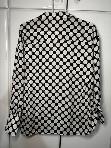 Puantiyeli gömlek - Görsel 3